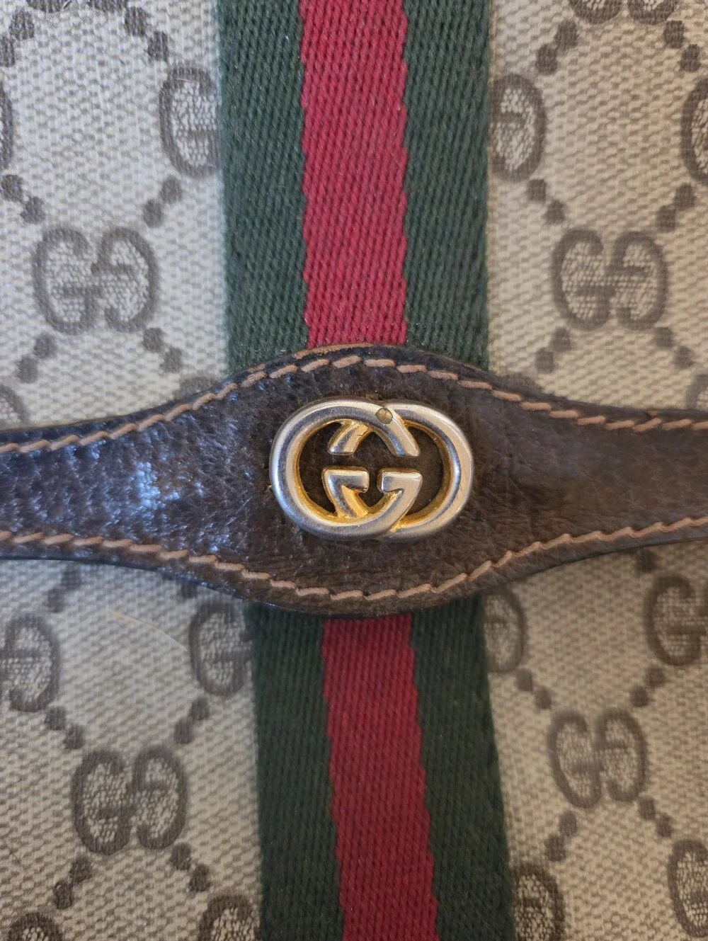 Gucci Vintage Sherry Line Clutch